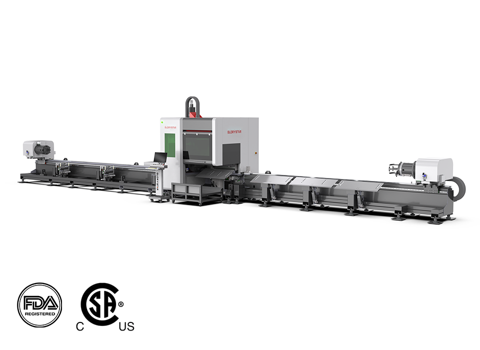 Three-Chuck  Fiber Laser Tube Cutting Machine Featured Image
