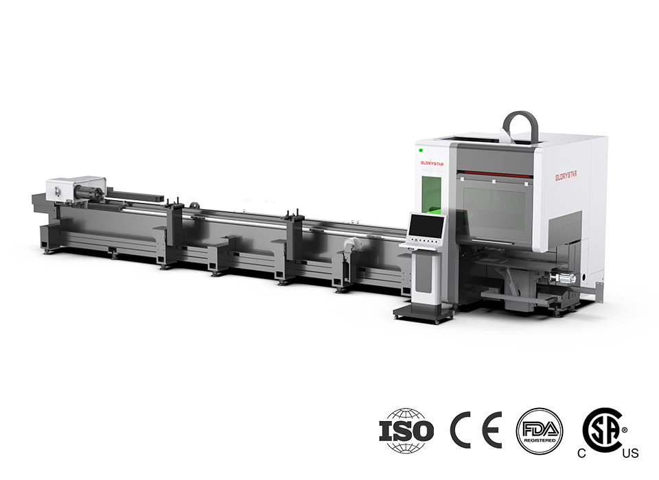 Dual-Chuck Fiber Laser Tube Cutting Machine Featured Image