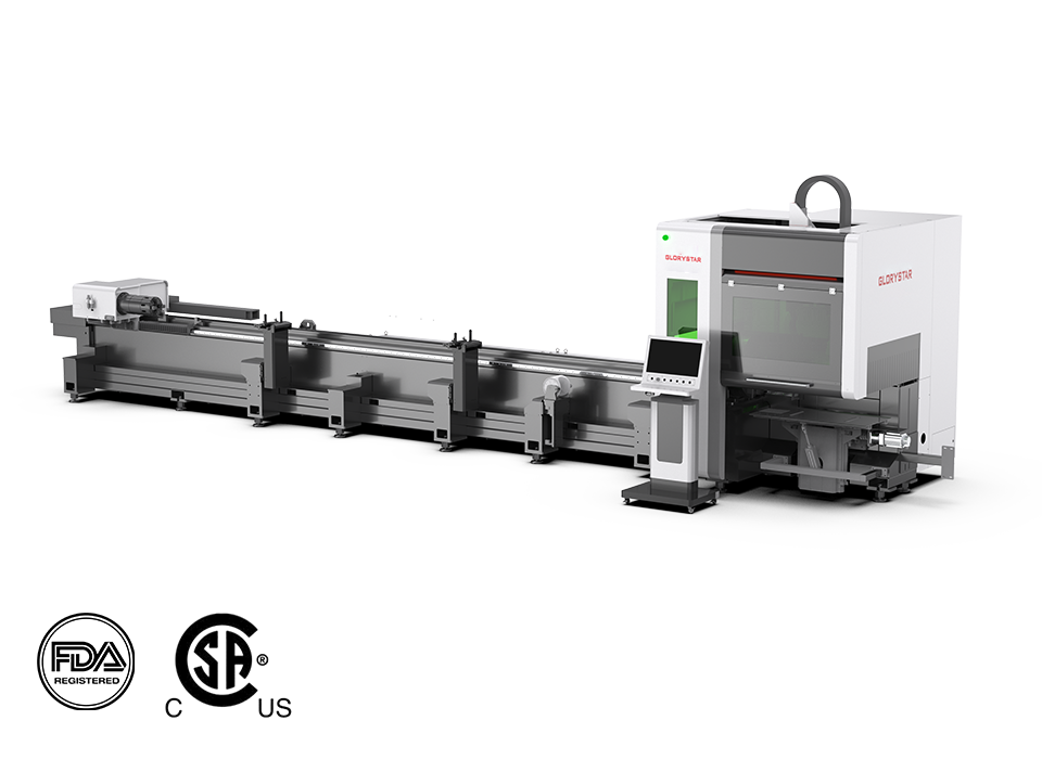 Dual-Chuck Fiber Laser Tube Cutting Machine Featured Image